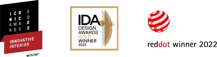 JOSEPHINE wins ICONIC AWARDS 2022, GQ Home Awards 2022, House Beautiful Awards 2022, Red Dot Award 2022 and IDA Design Awards 2022