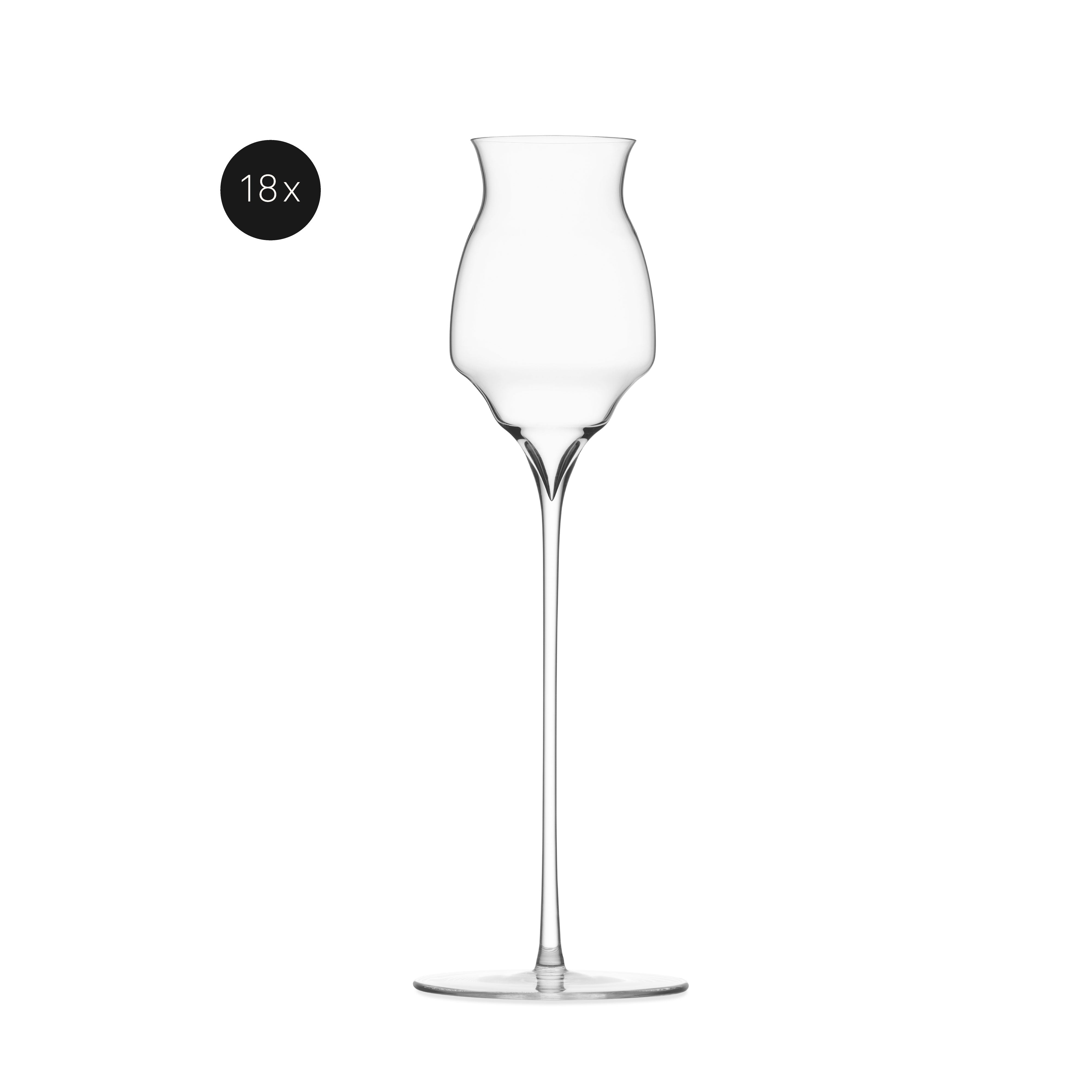 Josephine N° 10 by Josephinenhütte – Eau de Vie glasses #Set_Set of 18