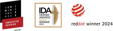 JOSEPHINE wins ICONIC AWARDS 2022, Red Dot Award 2024 and IDA Design Awards 2022 