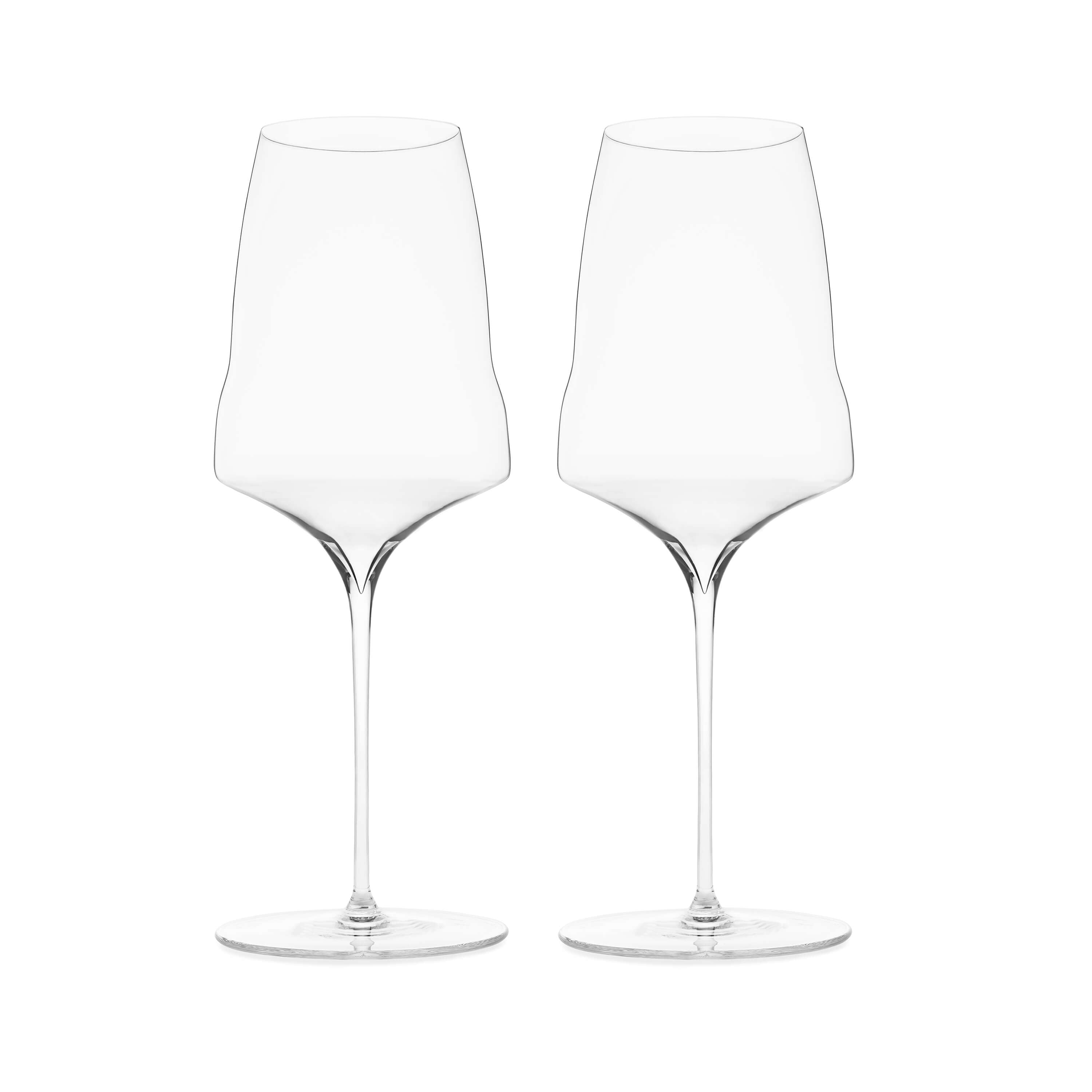Set of two universal glasses by Josephinenhütte